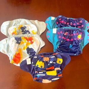 Esembly organic cloth diapers (inners and outers)